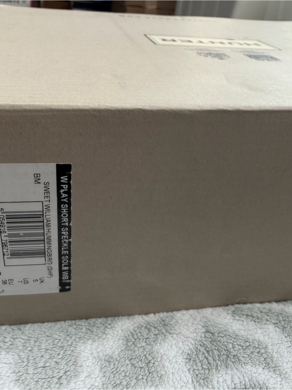 Hunter Boot Women's Play Short Speckle Rain Boot Sweet 7 Medium US - Picture 3 of 3